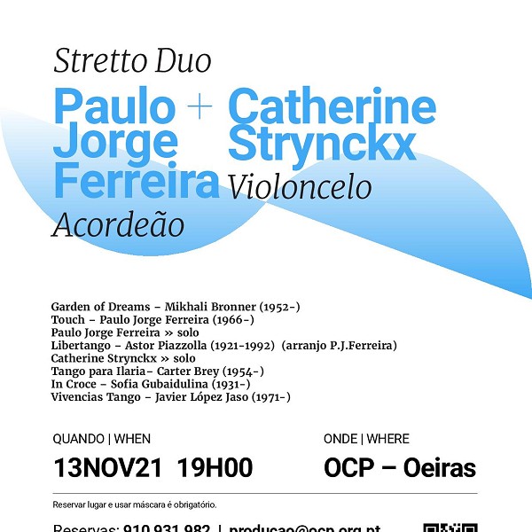 Stretto Duo Concert - Sede Orquestra de Câmara Portuguesa. Algés