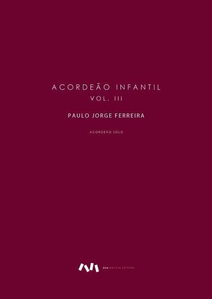 Children's Accordion - Volume III - Solo accordion