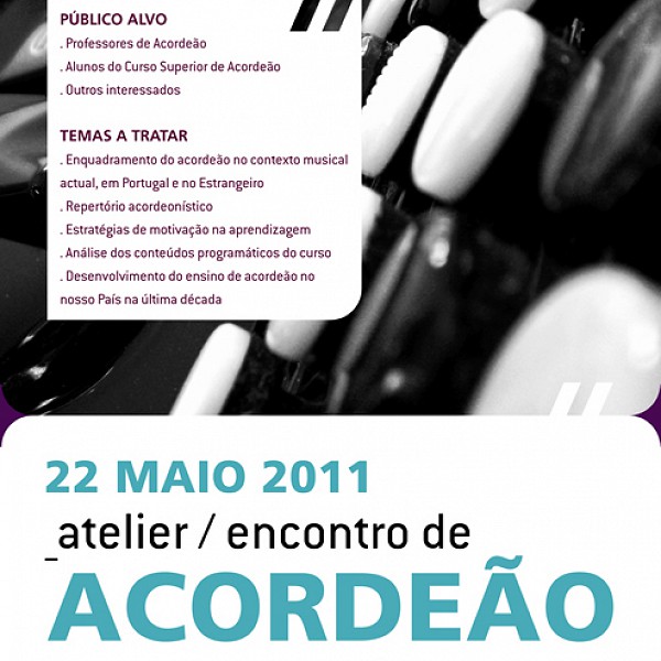 Atelier/Accordion Meeting - Conducted by Paulo Jorge Ferreira - Castelo Branco Conservatory